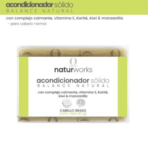 acondicionador sólido balance natural