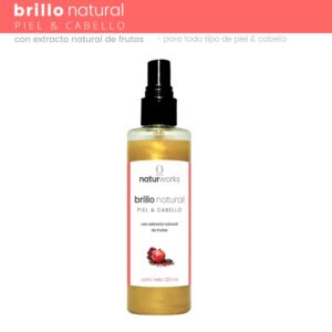 brillo natural piel & cabello