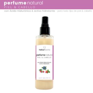 perfume natural para piel & cabello