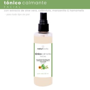 Tónico facial calmante