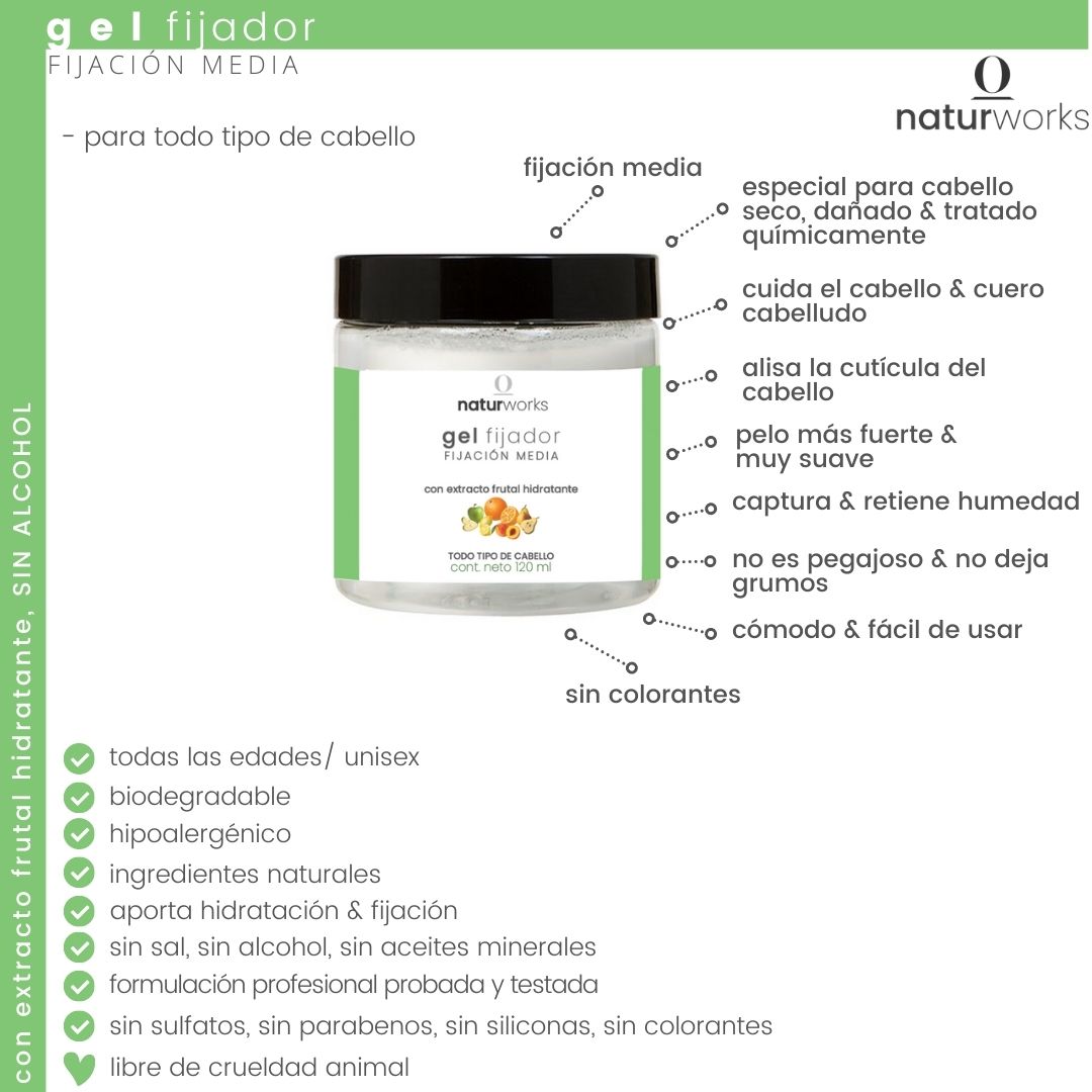 ventajas del gel fijador sin alcohol