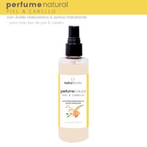 PERFUME Natural para piel & cabello aroma Flores