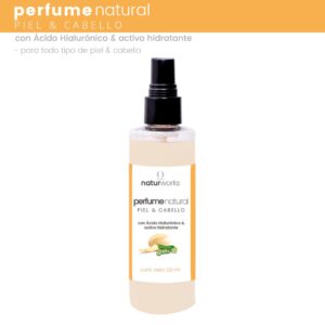 PERFUME Natural para piel & cabello aroma Pepino Melón