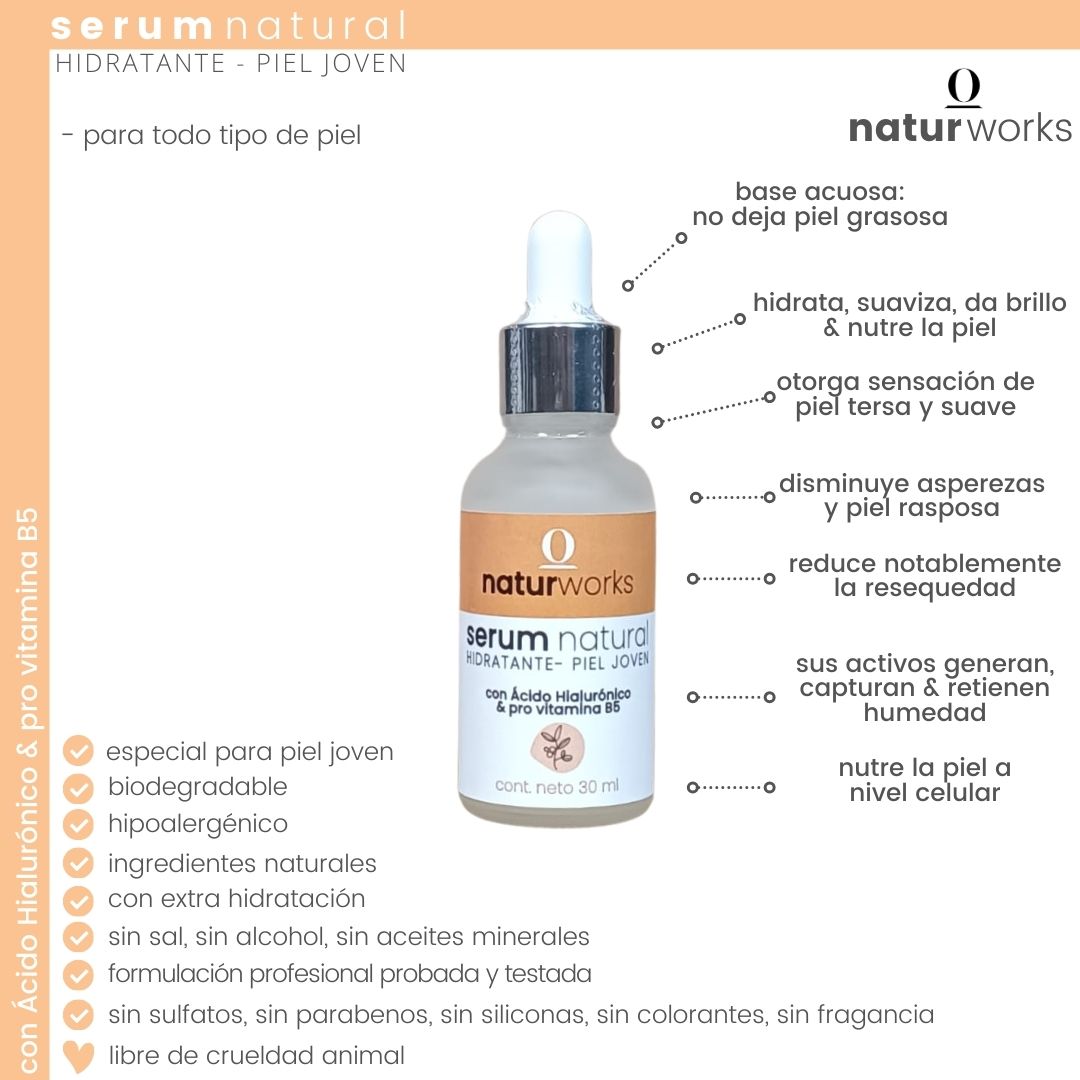 ventajas SERUM hidratante teens