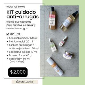 KIT cuidado antiarrugas