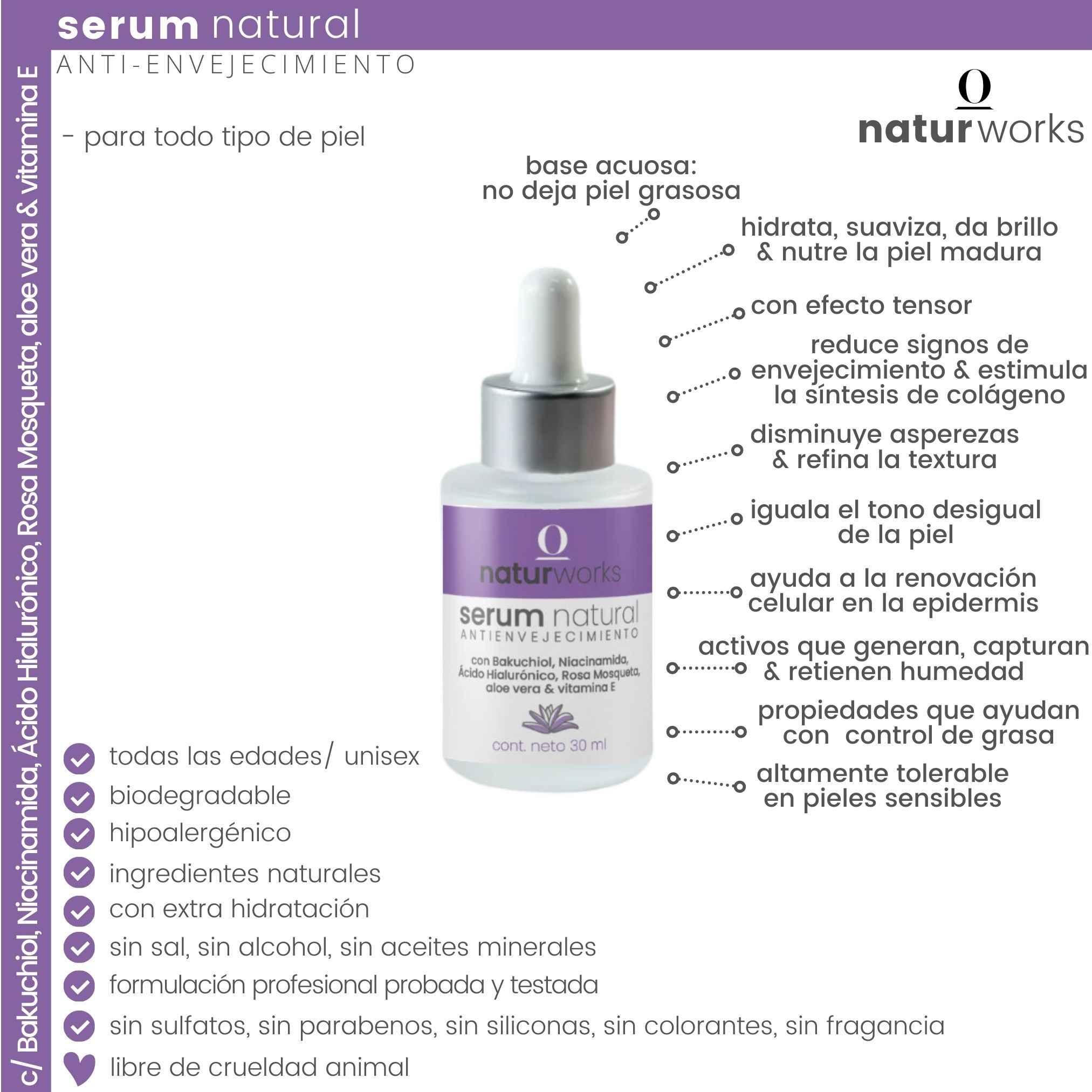 ventajas serum antienvejecimiento